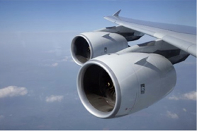 Aircraft after new paint application